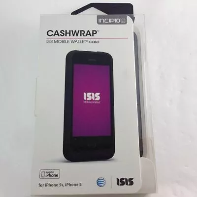 Incipio Cashwrap ISIS Mobile Wallet Case IPhone 5 5S • $6.99