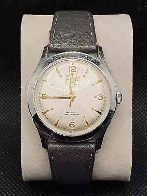 Vintage Felca 17 Jewels Eta 1080 Ca. 1955: Felca Watch Ltd. Mod.B Swiss Made • $75