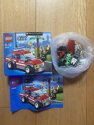 £3.50 • Buy Lego City Fire Chief Car 60001