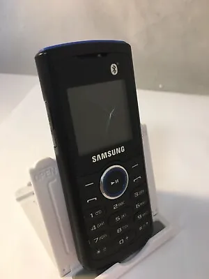 Samsung E2121B O2 Nework Black And Blue Bluetooth Mobile Phone Incomplete 0.3 MP • £10.09