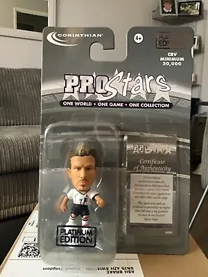 Corinthian Figure. David Beckham. Platinum Edition. Small Mark Top Right Of Pack • £71.75