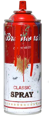 MR. BRAINWASH 2013 RED Spray Can Campbell's Soup Hand Finished Signed Number Ed • $999.99