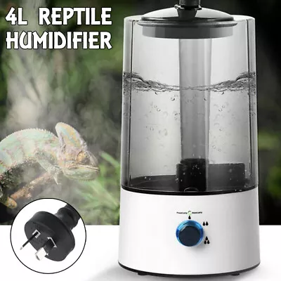 4L Tropical Amphibians Reptile Humidifier Silent Fogger With Extension Tube • $69.80