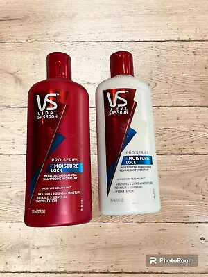 Vidal Sassoon Pro Series Moisture Loch Shampoo And Conditioner • $49.98