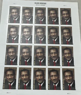 John H. Johnson Black Heritage Stamp Cards Set Of 20! • $19.99