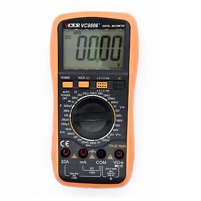 VICTOR VC9806+ 4 1/2 High-precision Digital Multimeter Electrical Meter ✦KD • $117.88