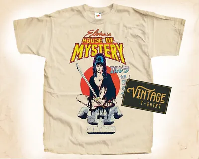 Elvira V2 Natural Color Vintage T Shirt For Men Woman Unisex  Size S-5XL • $22