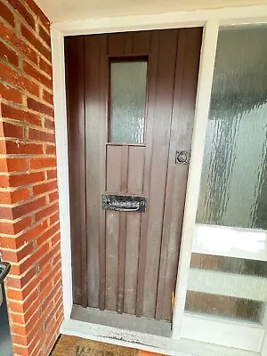 Solid Wood Front Door: Original 1979 • £10