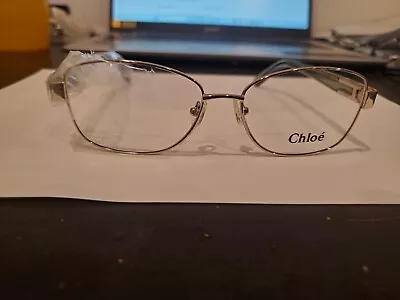New Chloe Eyeglasses Ce2120 733 Gold/green 53/15/135mm Italy Made Perfect • $30.40