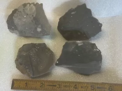 $21 • Buy 4  English Flint Rocks For Flint And Steel Fires 2-1/2  To 2-7/8  In Length