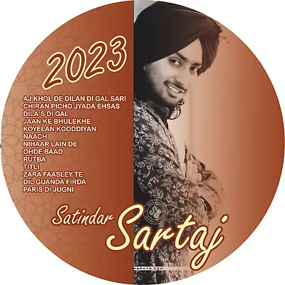 £6.99 • Buy Best Of Satindar Sartaj 2023 Audio CD Collection Punjabi Songs