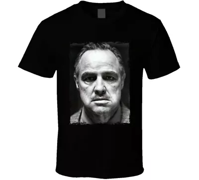 Vito Corleone Marlon Brando Godfather Fan T Shirt • $21.99