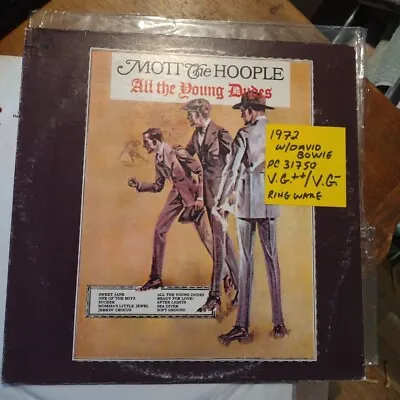 Mott The Hoople All The Young Dudes LP PC 31750  • $22