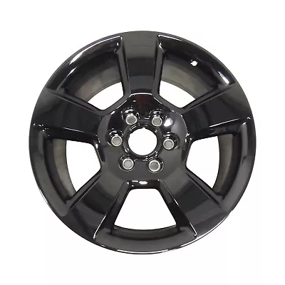 23431106 Black 5 Spoke NZQ Wheel 20x9 6 Lug 2015-19 Silverado Sierra 15-20 Yukon • $249.99