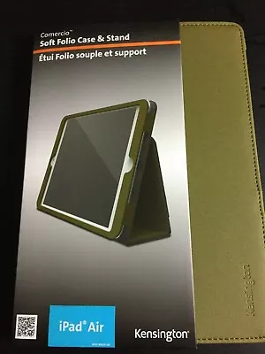Kensington Comercio Soft Folio Case And Stand For IPad Air - Olive. New. • £9.99