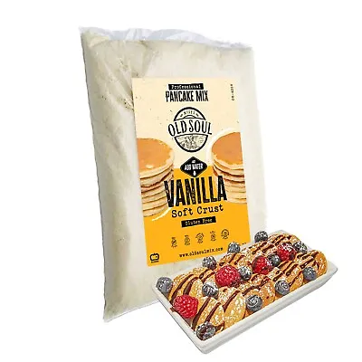 OldSoul Mini Dutch Pancakes Mix | Vanilla | GLUTEN FREE | 5 Lb | 700 Poffertjes • $39.99