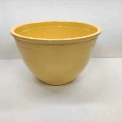  Vintage FIESTA  Mixing/Nesting Bowl YELLOW 5 3/4 H × 8 3/4 D. • $89