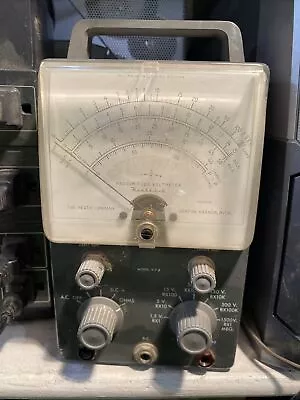 Vintage Heathkit Model V-7a Vacuum Tube Voltmeter • $20