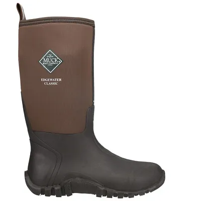 Muck Boot Edgewater Classic High Pull On  Mens Brown Casual Boots ECH-900 • $120