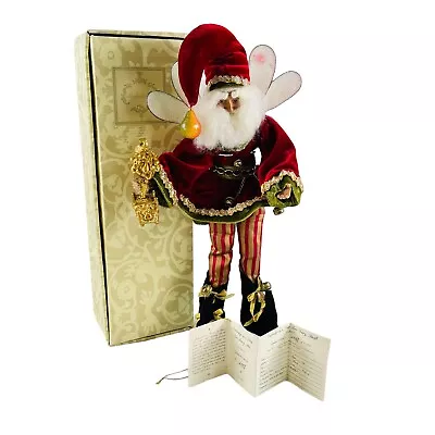 Mark Roberts Partridge In Pear Christmas Santa Fairy Tree Small 51-26108 Box COA • $71.03