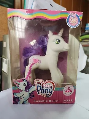 My Little Pony G3 Sweetie Belle 25th Birthday Celebration Hasbro NIB • $29.99