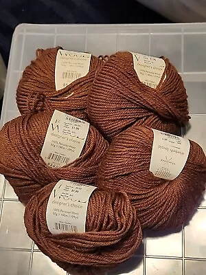 Elsebeth Lavold Favorite Wool Yarn 004 Cedar  Lot 85609 5 Balls • $12.99