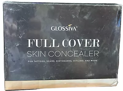 Glossiva Full Cover Skin Concealer | Tattoos Scars Birthmarks | Waterproof • $21.99