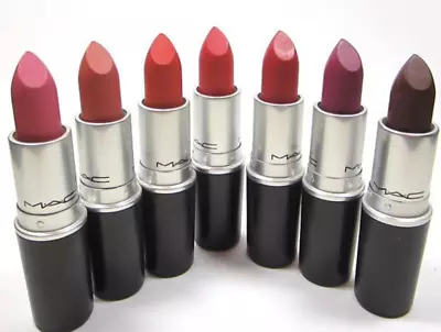 MAC Lipsticks (Powder Matte Amplified Cremesheen Satin Frost Love Me) - 3g • $18.85