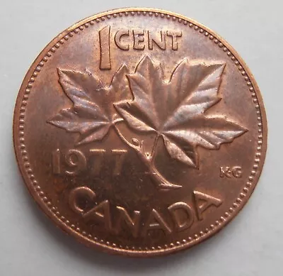 1977 Canada 1 Cent Uncirculated • £1.99