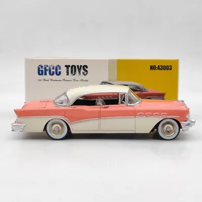 GFCC Toys 1:43 Buick Roadmaster-Riviera-4 Door Hardtop 1956 #43003B Alloy Car • $36.30