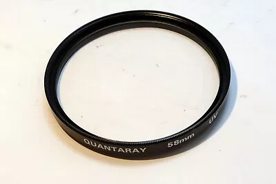 Quantaray  UV 58mm Lens Filter • $10.45