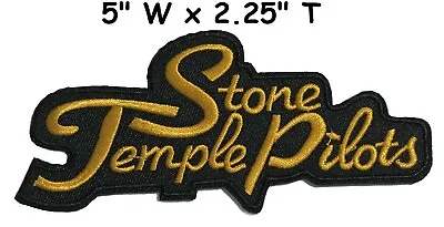$4.95 • Buy STONE TEMPLE PILOTS Embroidered Patch Iron/Sew-On Music Lover Applique