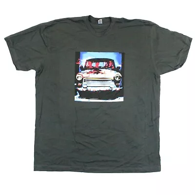 U2 Achtung Baby Album Car Photo Tee - American Apparel - Gray - 2XL • $13.99