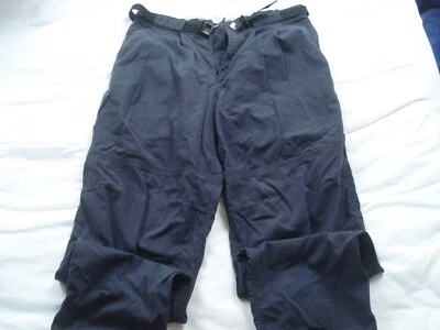 £29 • Buy The North Face TNF Cordura Trekking Walking Trousers Mens Blue L