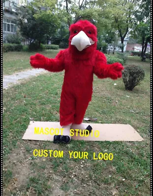 £250.25 • Buy Halloween Red Eagle Mascot Costume Falcon Hawk Anime Theme Fancy Dress Carnival