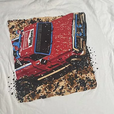 Marlboro T Shirt One Size Adventure Team Official Gear Truck 1990s Single Stitch • $50.14