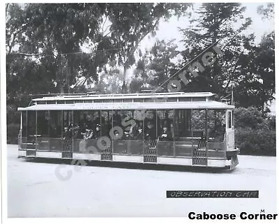 Market Street Railway Observation Car SF  Golden Gate  1904 B&W Photo (L0991)  • $9.59