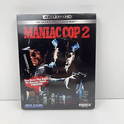 Maniac Cop 2 (4K Ultra HD 1990) Loose Disc Sealed • $27.88