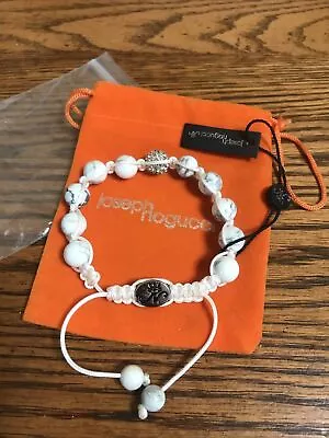 NOGU Joseph Nogucci Macrame Bracelet White And White Adjustable • $15