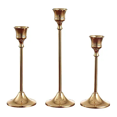 Metal Candle Stick  Stand For Wedding Party Home Office Decor • £11.20