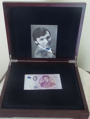 £221.11 • Buy 0 Euro Banknote Karel Gott + Original Autograph Card