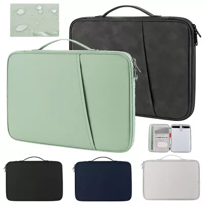 10-13 Inch Tablet Sleeve Protective Bag Carrying Case Laptop Cover With Pocket • $14.72