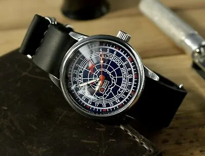 Raketa Polar Automatic Mens Watch 24 Watch Mens Gift USSR Soviet Gift Idea • £138.05