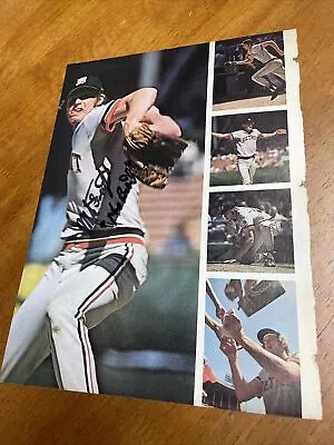 Mark  The Bird  Fidrych Autograph Auto Signed 8x10 Magazine Page Photo Tigers • $19.99