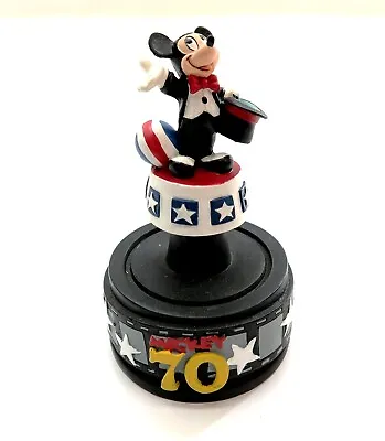 MICKEY MOUSE 70 Happy Years Thimble By Disney 3.5  Tall With Stand • $17.99