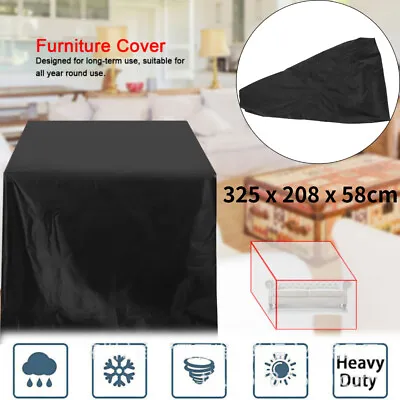 $20.88 • Buy Waterproof Outdoor Patio Furniture Rain Snow Cover For Table Chair 325x208x58cm