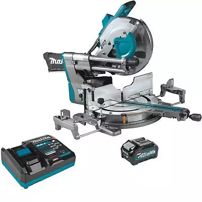 Makita GSL04M1 40V Max XGT 12  Dual-Bevel Sliding Compound Miter Saw Kit • $1499