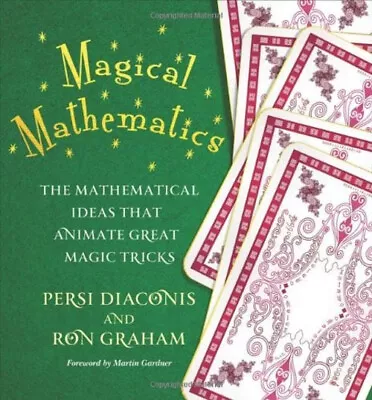 Magical Mathematics : The Mathematical Ideas That Animate Great M • $8.45