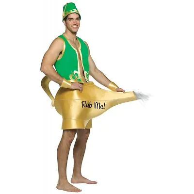 Genie In The Lamp Costume Halloween Fancy Dress • $52.11
