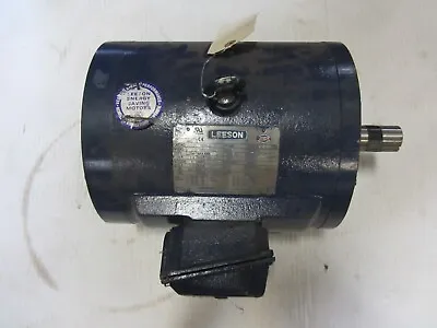 Leeson Electric Motor Frame 213T 7.5 HP AC 1765 RPM 3 Phase 208/460V • $250